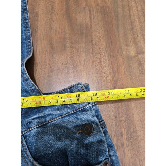 Mossimo Blue Denim Woman's Jean Overalls L - Picture 6 of 9